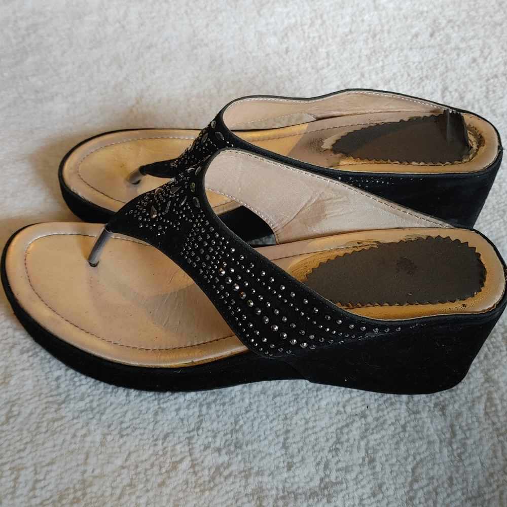 Rhinestone sandals